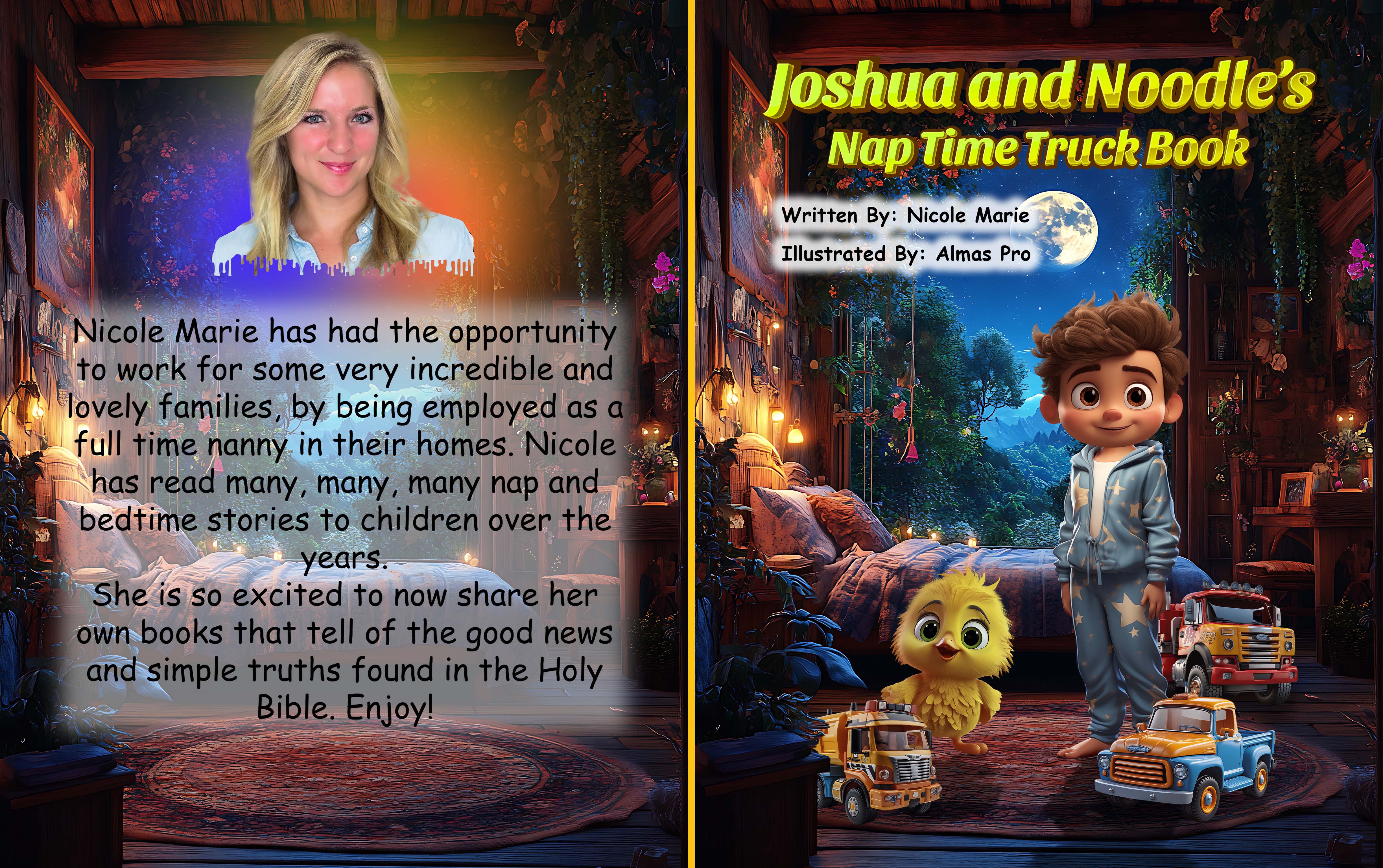 Joshua and Noodles Nap Time Book